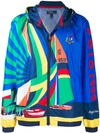 POLO RALPH LAUREN SAILBOAT PRINT HOODED JACKET