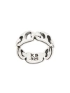KING BABY SMALL POP TOP INFINITY BAND RING