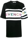 GIVENCHY LOGO EMBROIDERED T-SHIRT