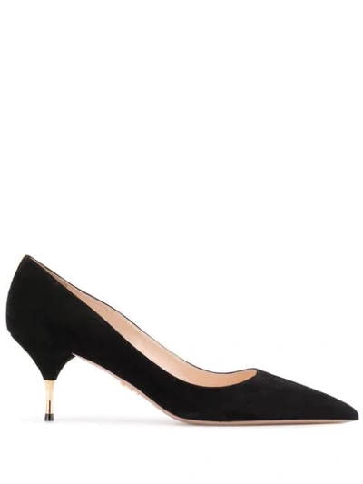 Prada Classic Pointed Pumps In Black