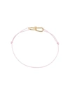 ANNELISE MICHELSON ANNELISE MICHELSON EXTRA SMALL WIRE CORD BRACELET - PINK