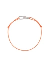 ANNELISE MICHELSON ANNELISE MICHELSON EXTRA SMALL WIRE CORD BRACELET - 橘色