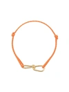 ANNELISE MICHELSON ANNELISE MICHELSON SMALL WIRE CORD BRACELET - 橘色