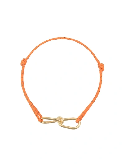 Annelise Michelson Small Wire Cord Bracelet - Orange