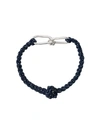 ANNELISE MICHELSON ANNELISE MICHELSON SMALL WIRE CORD BRACELET - 蓝色