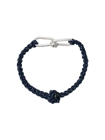 Annelise Michelson Small Wire Cord Bracelet - 蓝色 In Blue