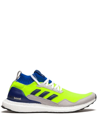 Adidas Originals Ultraboost Mid Trainers In Yellow