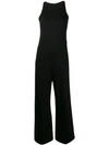 MM6 MAISON MARGIELA DRAPED WIDE-LEG JUMPSUIT