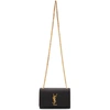 SAINT LAURENT SAINT LAURENT BLACK SMALL KATE CHAIN BAG