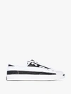 CONVERSE CONVERSE WHITE AND BLACK CONVERSE X THESOLOIST JACK PURCELL LOW TOP SNEAKERS,164835C14068977