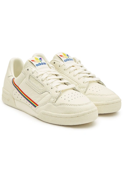 Giving Description comfort Adidas Originals Continental 80 Pride Leather Sneakers In White | ModeSens