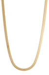 ARGENTO VIVO ARGENTO VIVO HERRINGBONE CHAIN NECKLACE,812596G