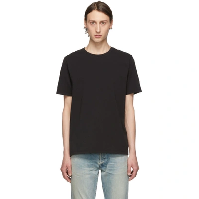 Frame Heavyweight Slim-fit T-shirt In Noir