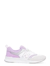 NEW BALANCE 997 SUEDE AND MESH SNEAKERS,10967787