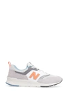 NEW BALANCE 997 SUEDE AND MESH SNEAKERS,10967783