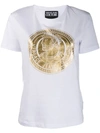 VERSACE JEANS COUTURE COIN PRINT T-SHIRT