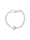 ANNELISE MICHELSON ANNELISE MICHELSON SMALL WIRE CORD BRACELET - 白色