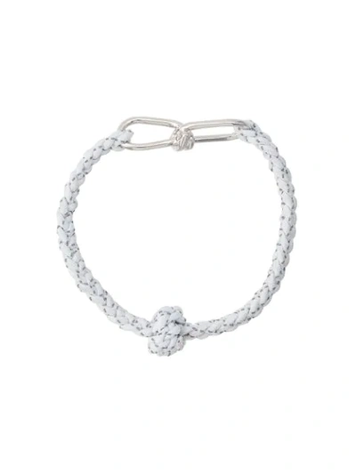 Annelise Michelson Small Wire Cord Bracelet - 白色 In White