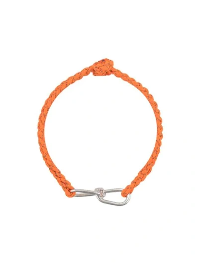 Annelise Michelson Small Wire Cord Bracelet In Orange