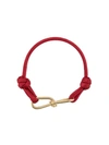 ANNELISE MICHELSON ANNELISE MICHELSON MEDIUM WIRE CORD BRACELET - 红色