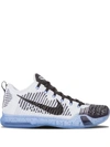 Nike Kobe 10 Elite Low Premium Sneakers In White/black