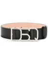 DSQUARED2 DSQUARED2 LOGO BELT - 黑色