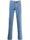 Brunello Cucinelli Slim-fit Jeans In Blue