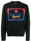 Dsquared2 Graphic Logo Sweatshirt In Black