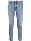 DSQUARED2 CROPPED JEANS