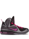 Nike Lebron 9 Miami Night Sneakers In Grey
