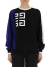 GIVENCHY GIVENCHY COLOUR BLOCK 4G SWEATER
