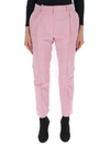 VALENTINO VALENTINO CROPPED PLEATED TROUSERS