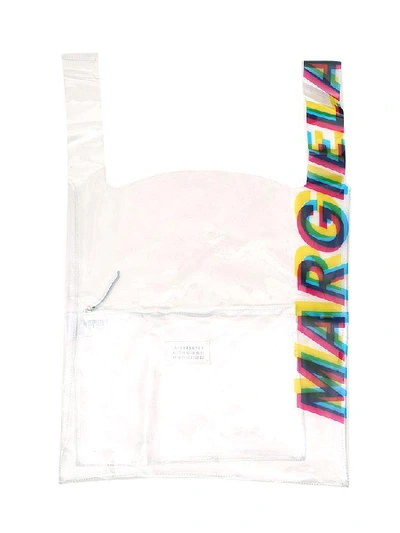 Maison Margiela Shopping Tote Bag In Multi