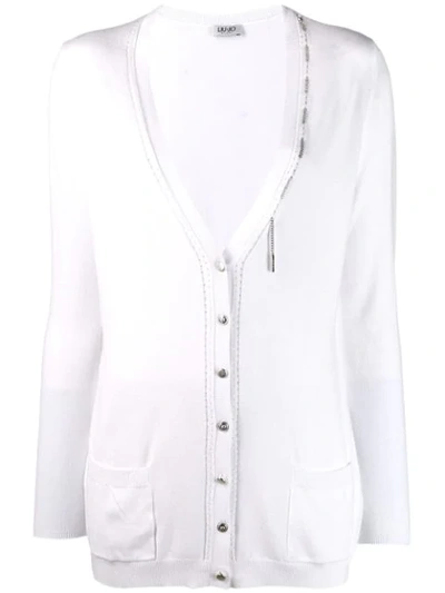 Liu •jo Liu Jo Button Up Cardigan - 白色 In White