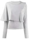 MM6 MAISON MARGIELA LONG SLEEVED KNITTED TOP