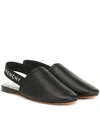 GIVENCHY LEATHER SLINGBACK SLIPPERS,P00403049