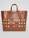 BURBERRY Large Leather Foster Tote