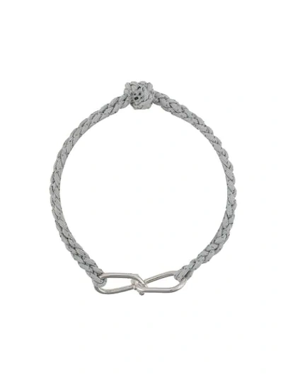 Annelise Michelson Small Wire Cord Bracelet - 灰色 In Grey