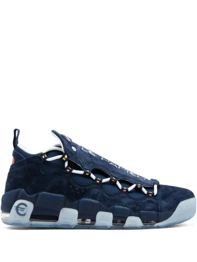 Nike Air More Money “french Euro” Sneakers In Blue