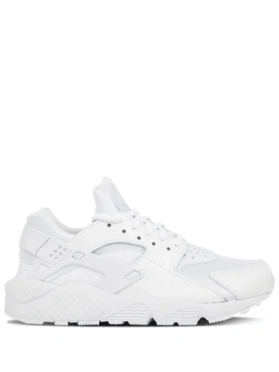 Gucci Wmns Air Huarache Run Sneakers In White/white