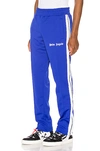 PALM ANGELS PALM ANGELS CLASSIC TRACK PANTS IN BLUE & WHITE,PALF-MP3