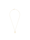 ALIITA ALIITA 9KT YELLOW GOLD HOUSE PENDANT NECKLACE - J1000 YELLOW GOLD