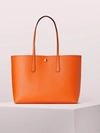 Kate Spade Molly Large Tote In Juicy Orange