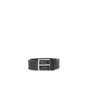 BURBERRY LONDON CHECK AND LEATHER BELT,3071124