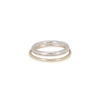 OTIUMBERG DUO STERLING SILVER AND GOLD RING,3506846