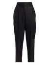 BRUNELLO CUCINELLI Glitter Wool-Blend Crop Pants