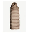 RICK OWENS QUILTED SATIN GILET