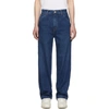 POLO RALPH LAUREN POLO RALPH LAUREN BLUE DUNGAREE SPORT THROWBACK JEANS