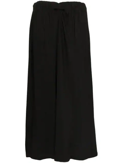 Totême Black Varadero Skirt