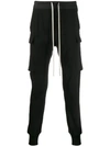 RICK OWENS TAPERED TRACK trousers